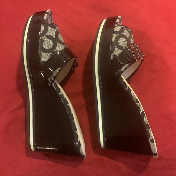 Coach wedges open toe - Picture 4 of 4